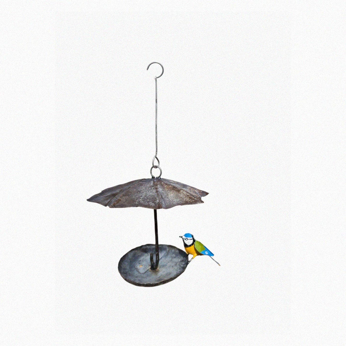 BLUE TIT UMBRELLA HANGING BIRDFEEDER
