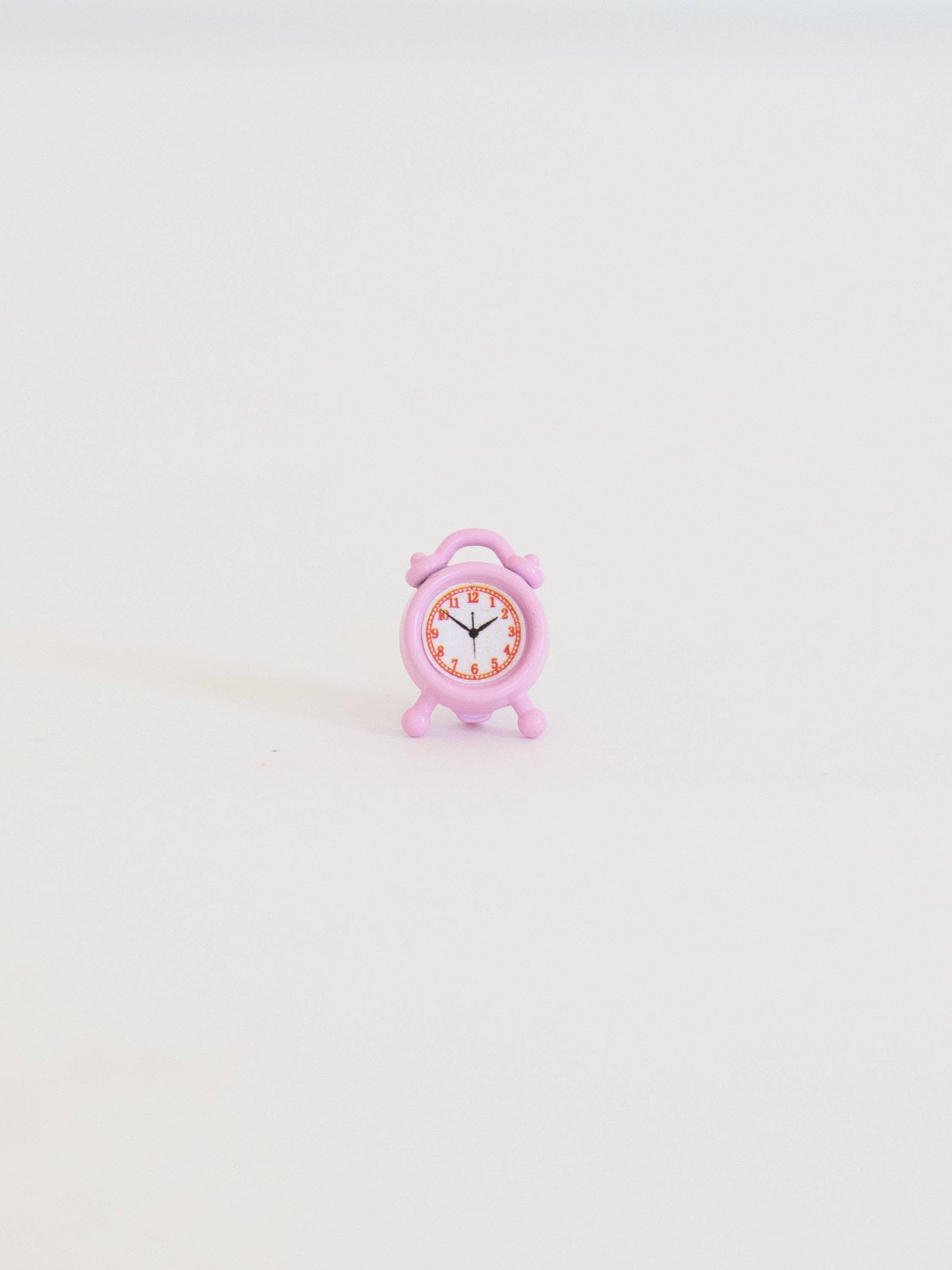 Dollhouse Tabletop Alarm Clock | Pink Purple White Green