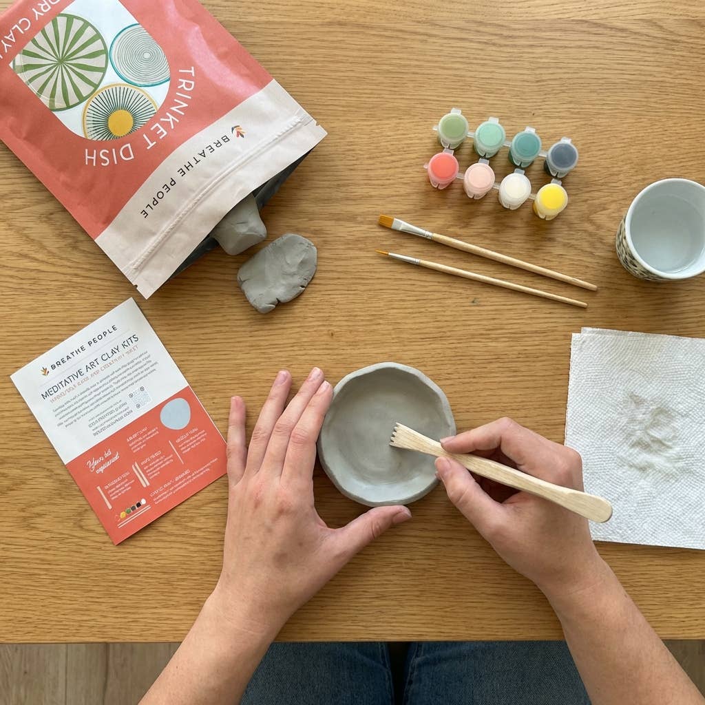 DIY Air Dry Clay Kit- Make Your Own Trinket Dish