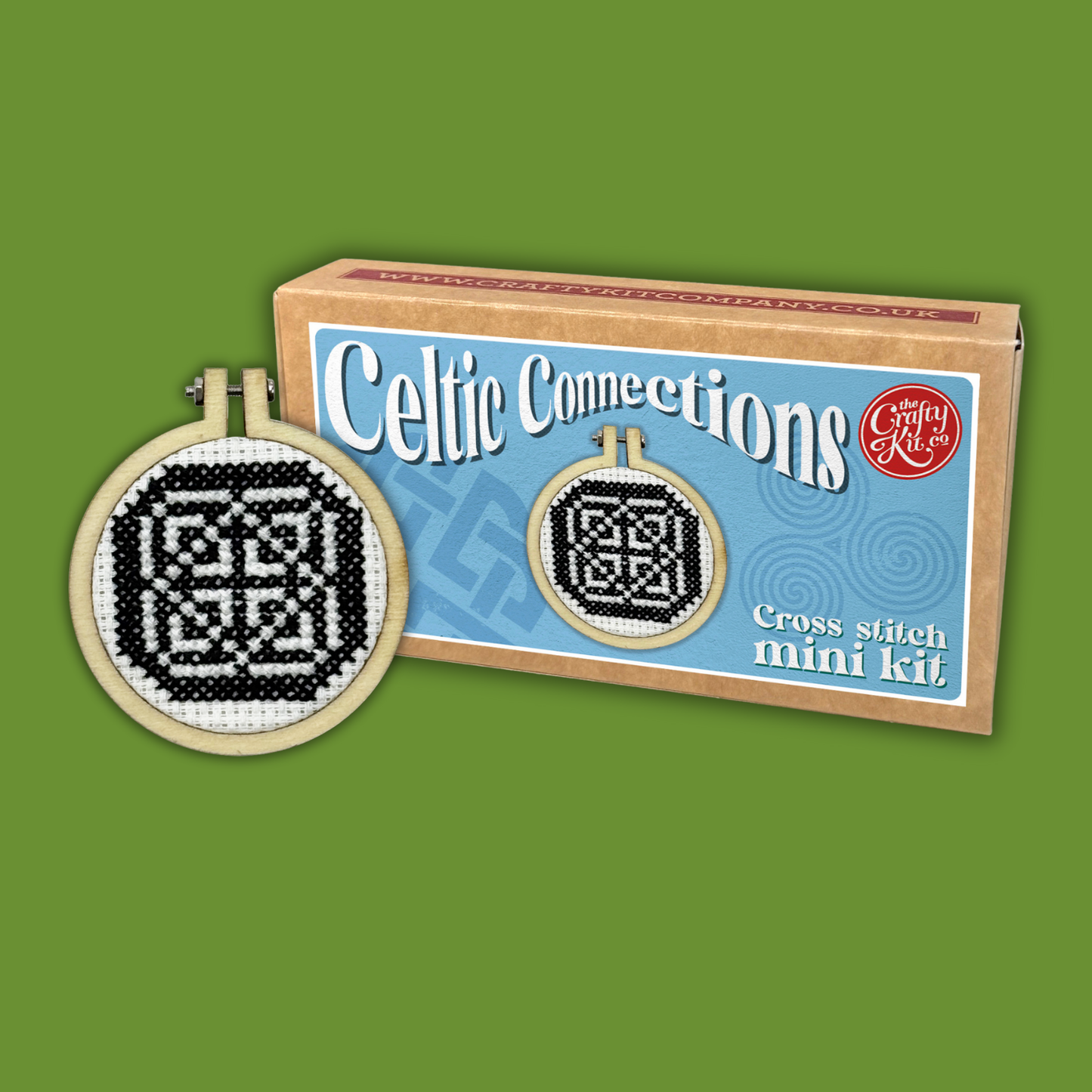 Celtic Connections Mini Matchbox Cross Stitch Kit