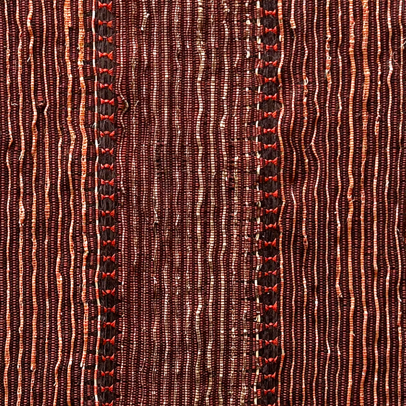 Vetiver Runner | Brick Stripes