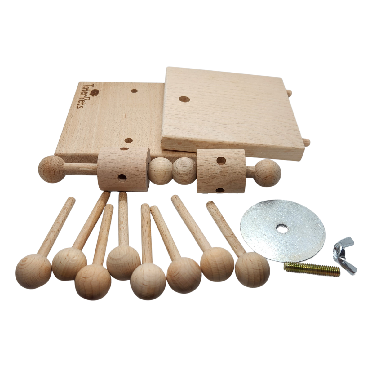 Two Turntable Enrichment Toy