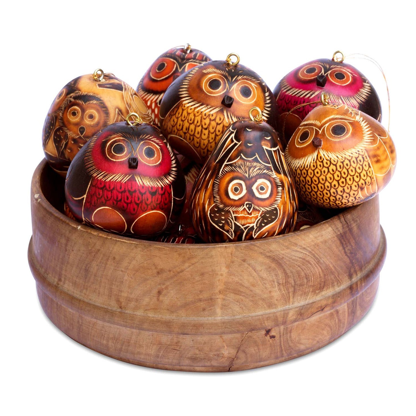 Mini Owl Gourd