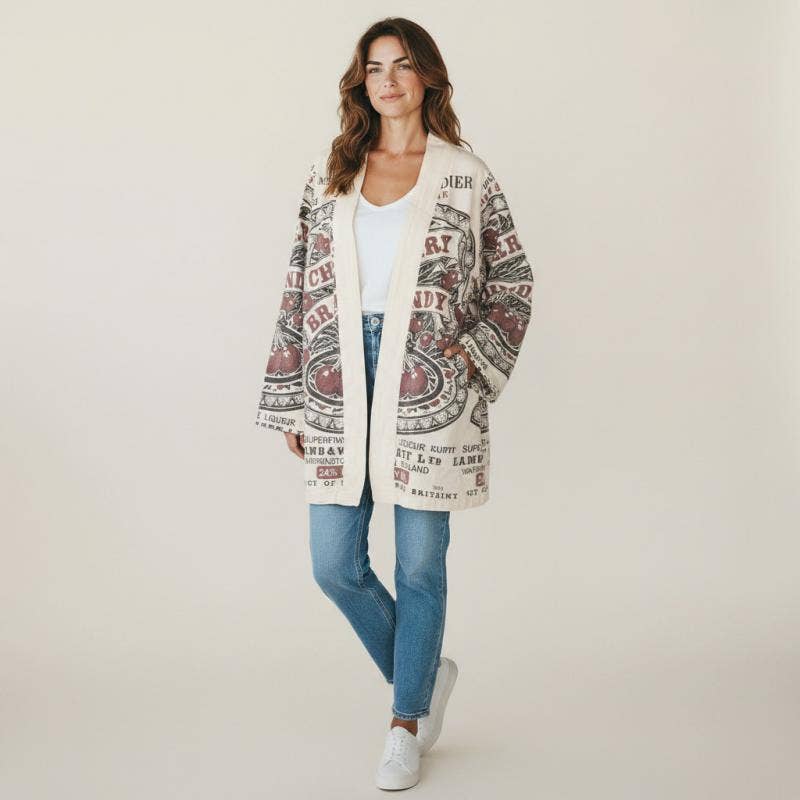 CHERRY BRANDY LONG JACKET