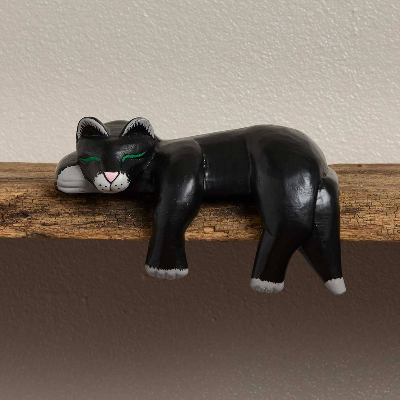 Black Cat Shelf Sitter