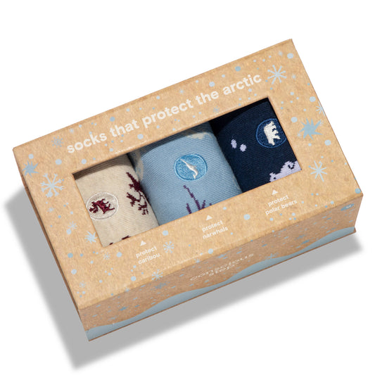 Boxed Set Socks that Protect the Arctic