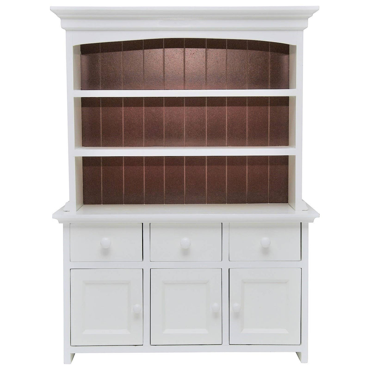18" Doll Farmhouse Cupboard Dish Hutch Fits American Girl