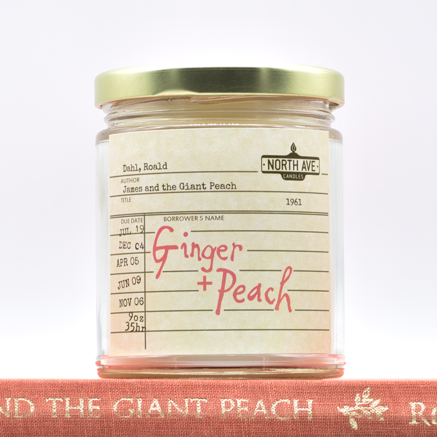 Book Candle / James and the Giant Peach / Bookstore gift