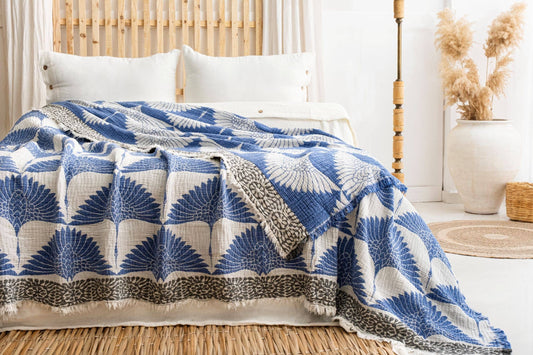 Crane Muslin Blanket,