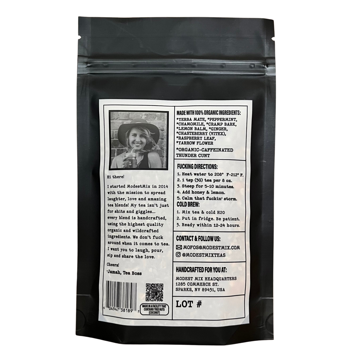 Thunder Cunt - 2oz Organic loose leaf bags