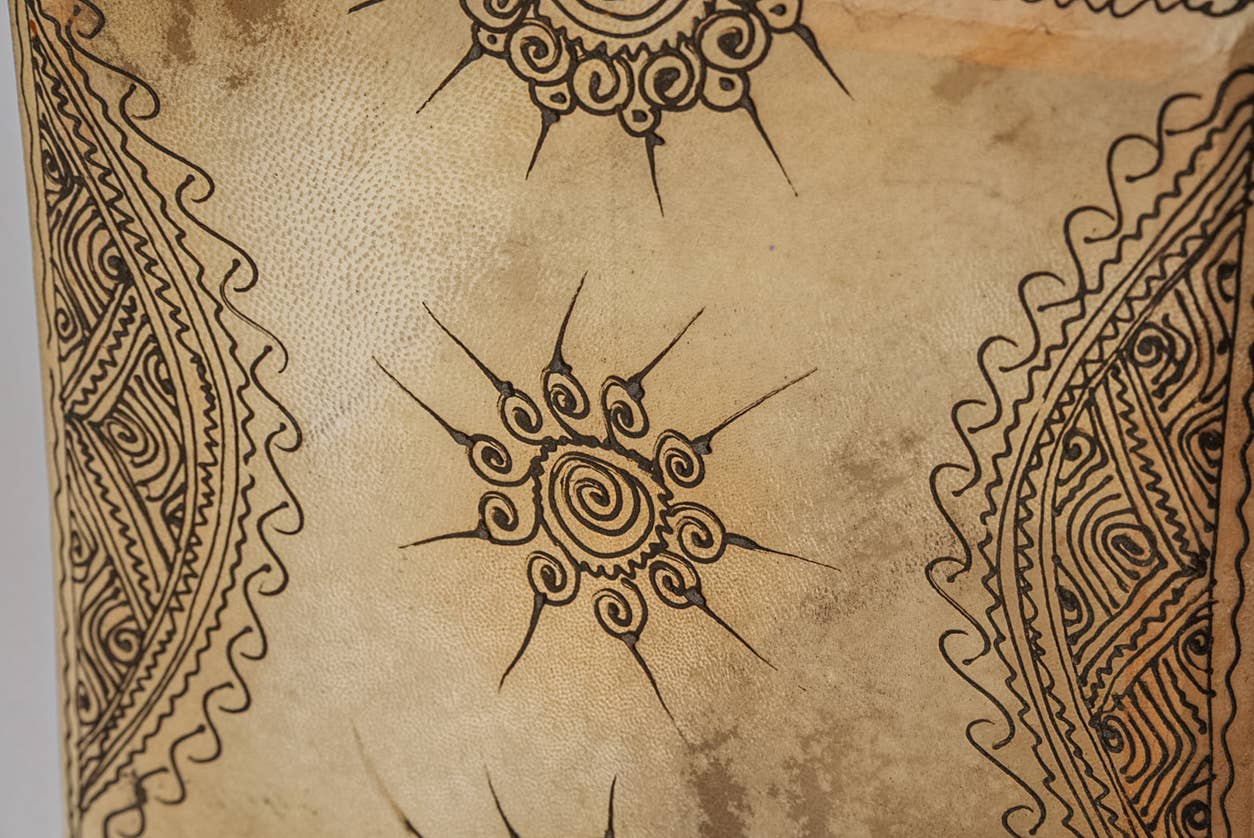 Moroccan Daff Square Drum