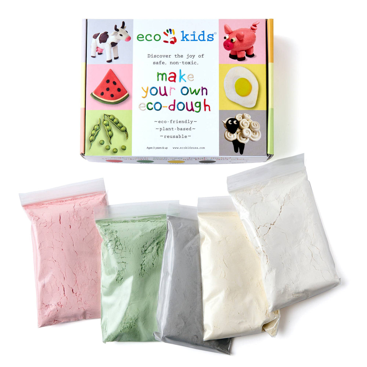 Make Your Own Dough Kit - Natural, DIY - Yields 2.5lbs