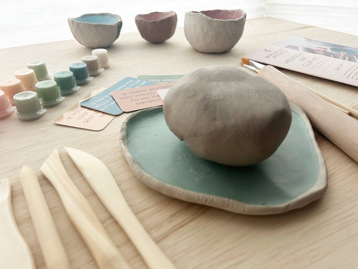 DIY Air Dry Clay Kit- Make Your Own Sun Wall Hanging
