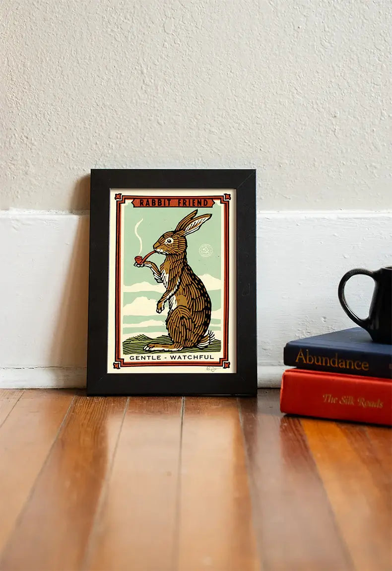 Rabbit Friend Print