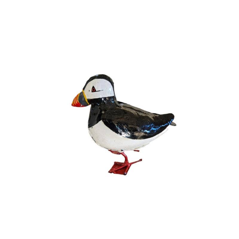 METAL MEDIUM PUFFIN BIRD