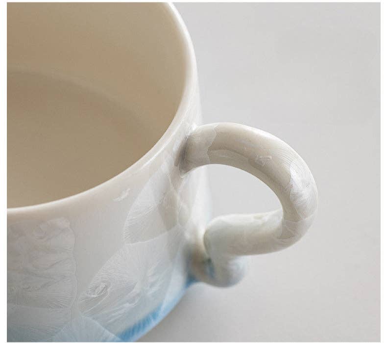 Gohobi Crystal Glazed Coffee Cup Mug