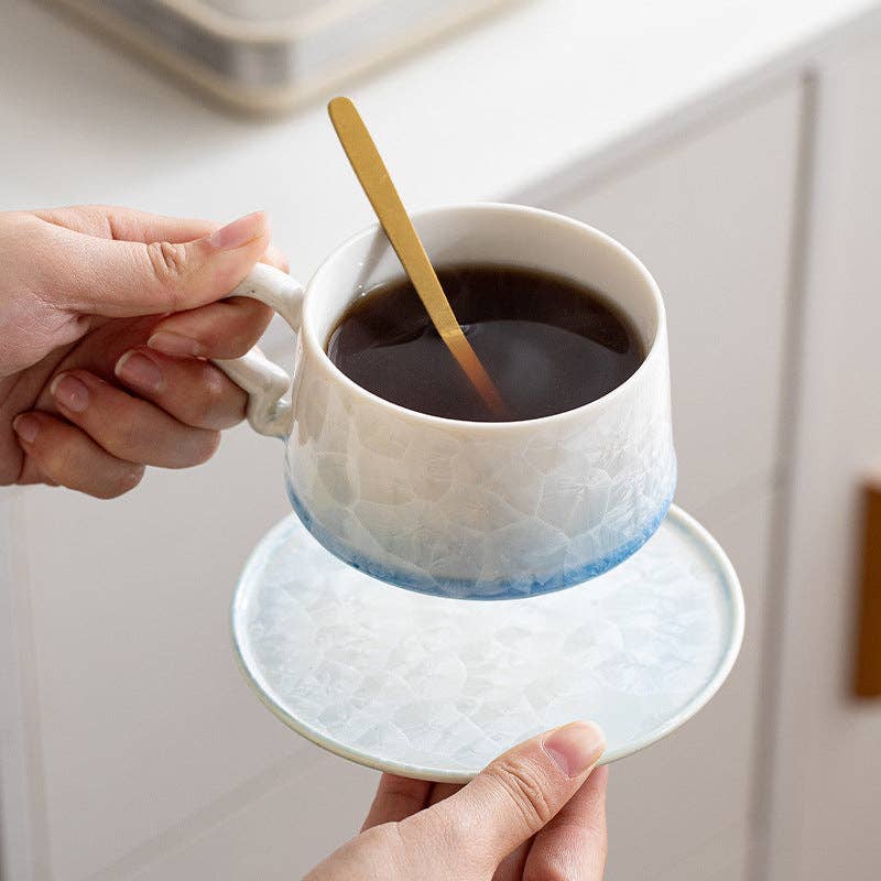 Gohobi Crystal Glazed Coffee Cup Mug