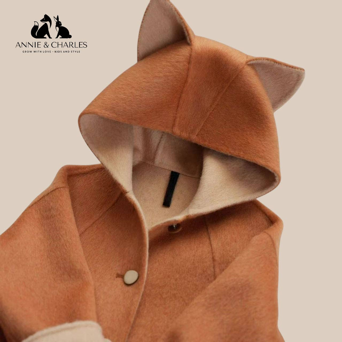 Annie & Charles® Wool Coat FOX