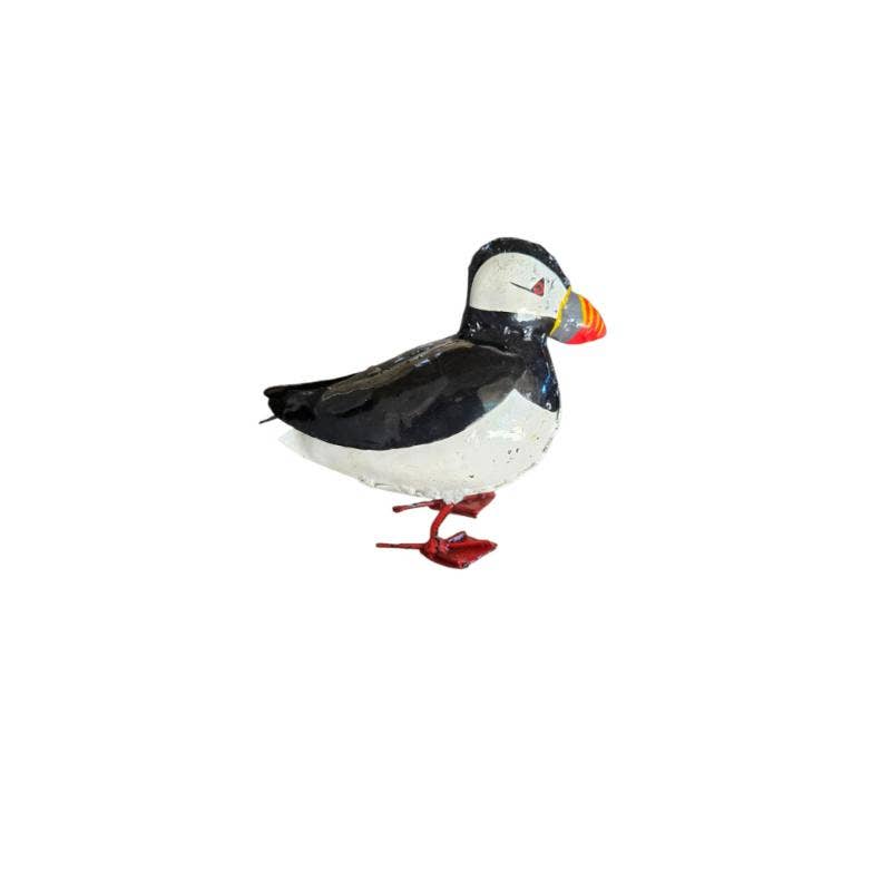 METAL MEDIUM PUFFIN BIRD